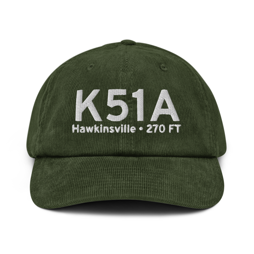 Hawkinsville Pulaski County Airport (K51A) ICAO Hat 