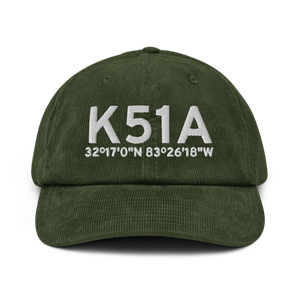 Hawkinsville Pulaski County Airport (K51A) ICAO Hat