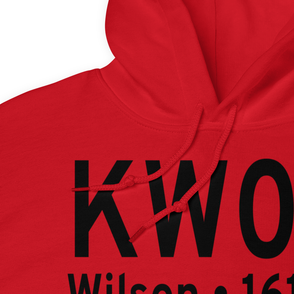 Wilson Industrial Air Center Airport (KW03) ICAO Hoodie Sweatshirt 