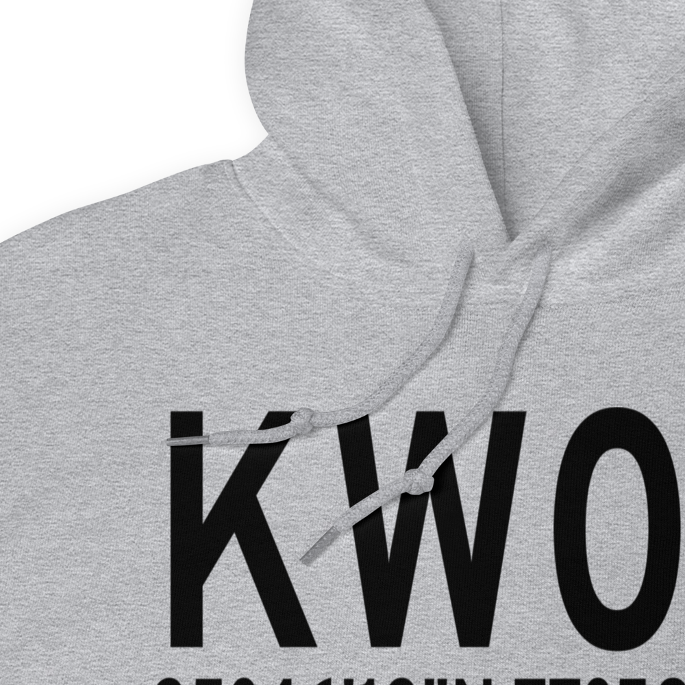 Wilson Industrial Air Center Airport (KW03) ICAO Hoodie Sweatshirt 