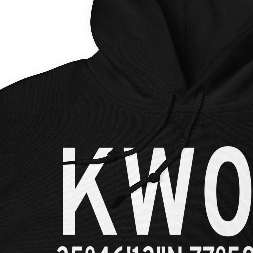Wilson Industrial Air Center Airport (KW03) ICAO Hoodie Sweatshirt 