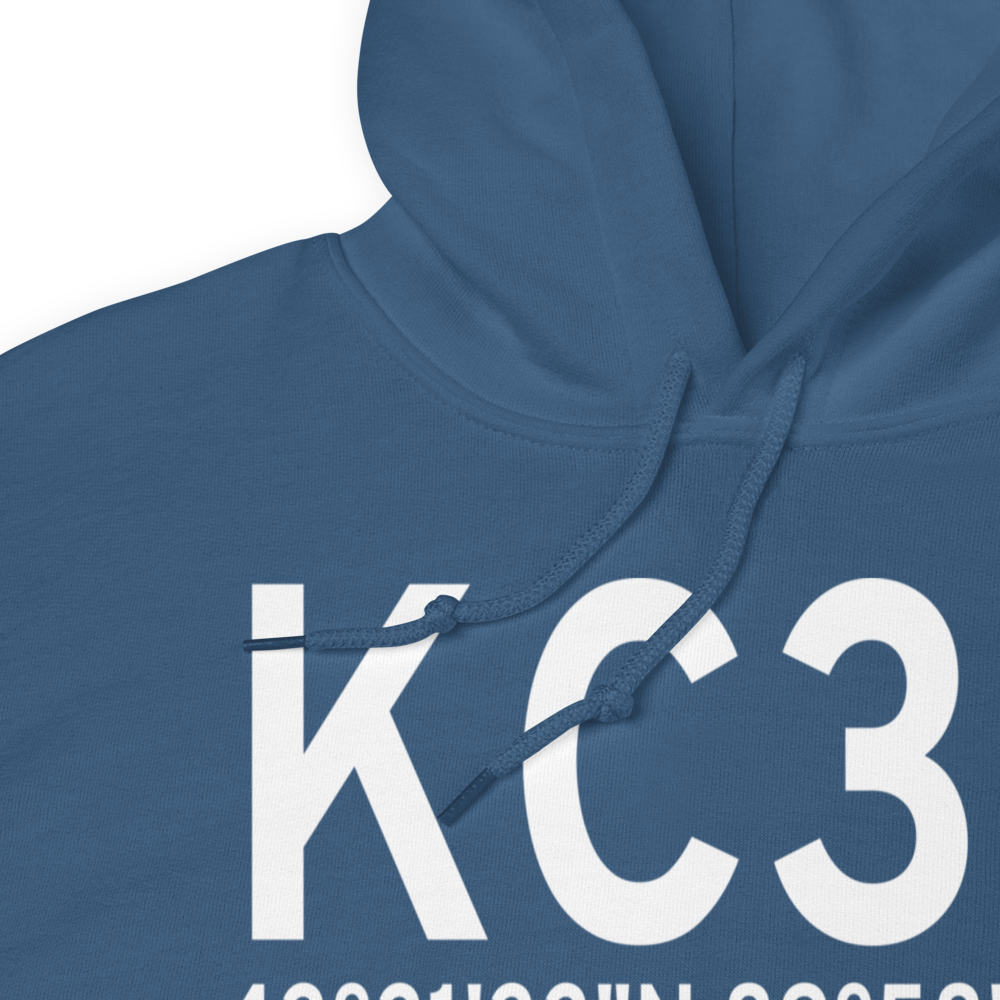 Reedsburg Municipal Airport (KC35) ICAO Hoodie Sweatshirt 