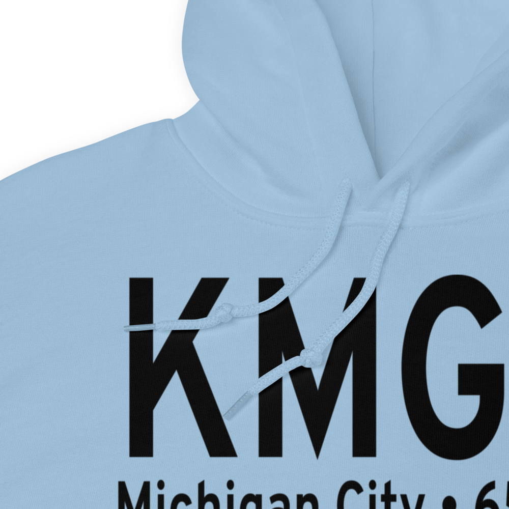 Michigan City Municipal Airport (KMGC) ICAO Hoodie Sweatshirt 