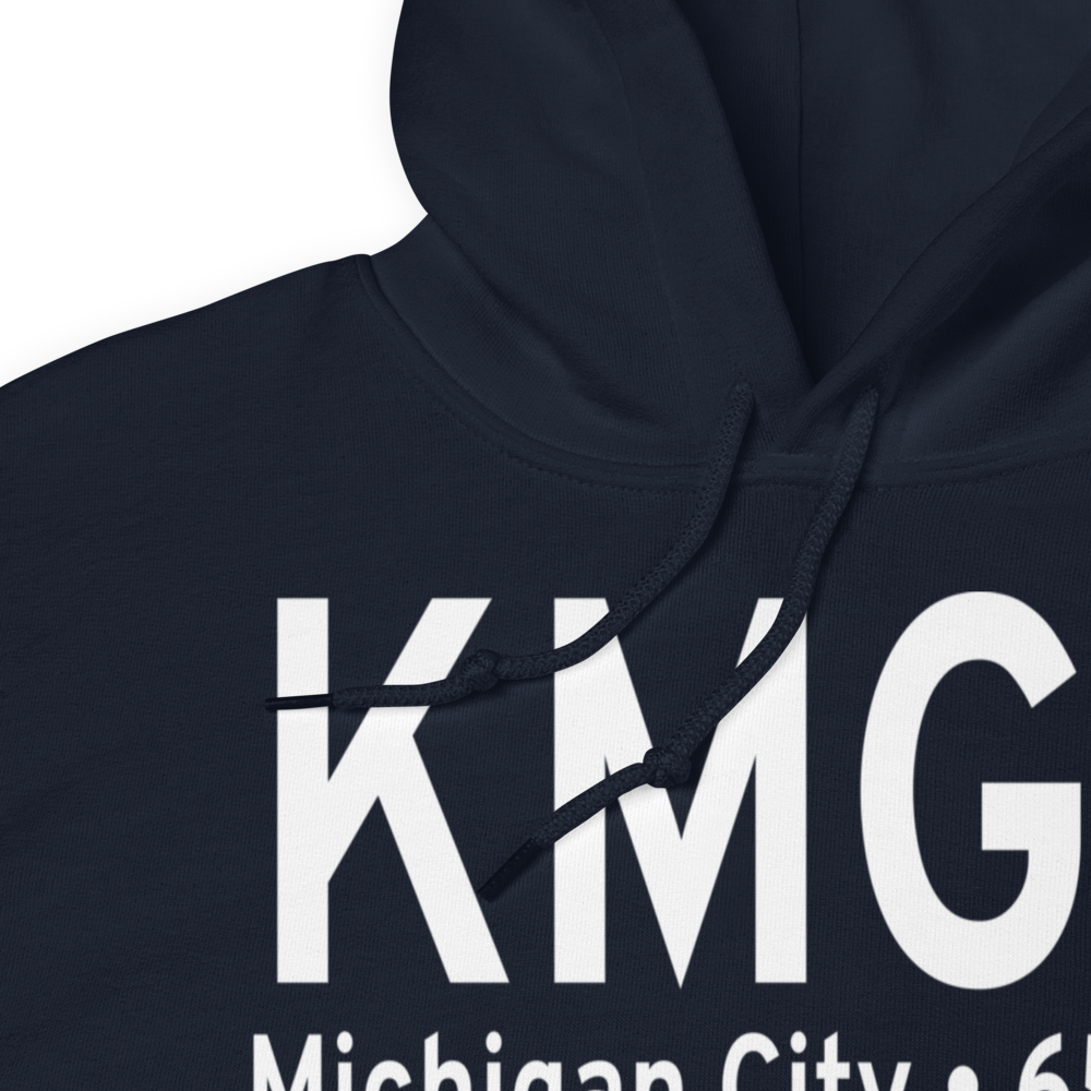 Michigan City Municipal Airport (KMGC) ICAO Hoodie Sweatshirt 