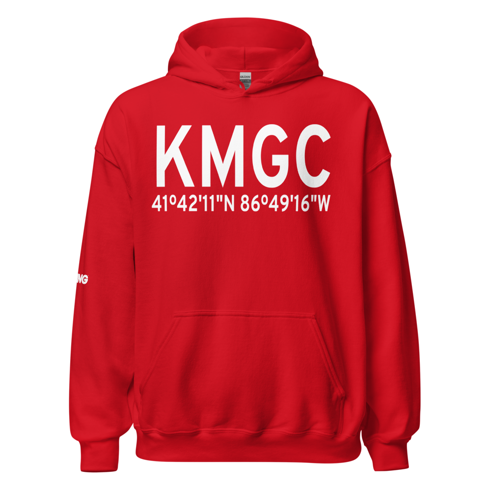 Michigan City Municipal Airport (KMGC) ICAO Hoodie Sweatshirt 
