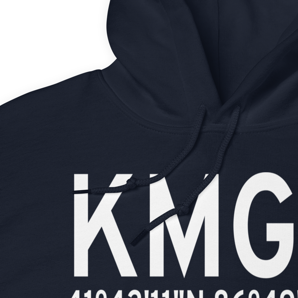 Michigan City Municipal Airport (KMGC) ICAO Hoodie Sweatshirt 