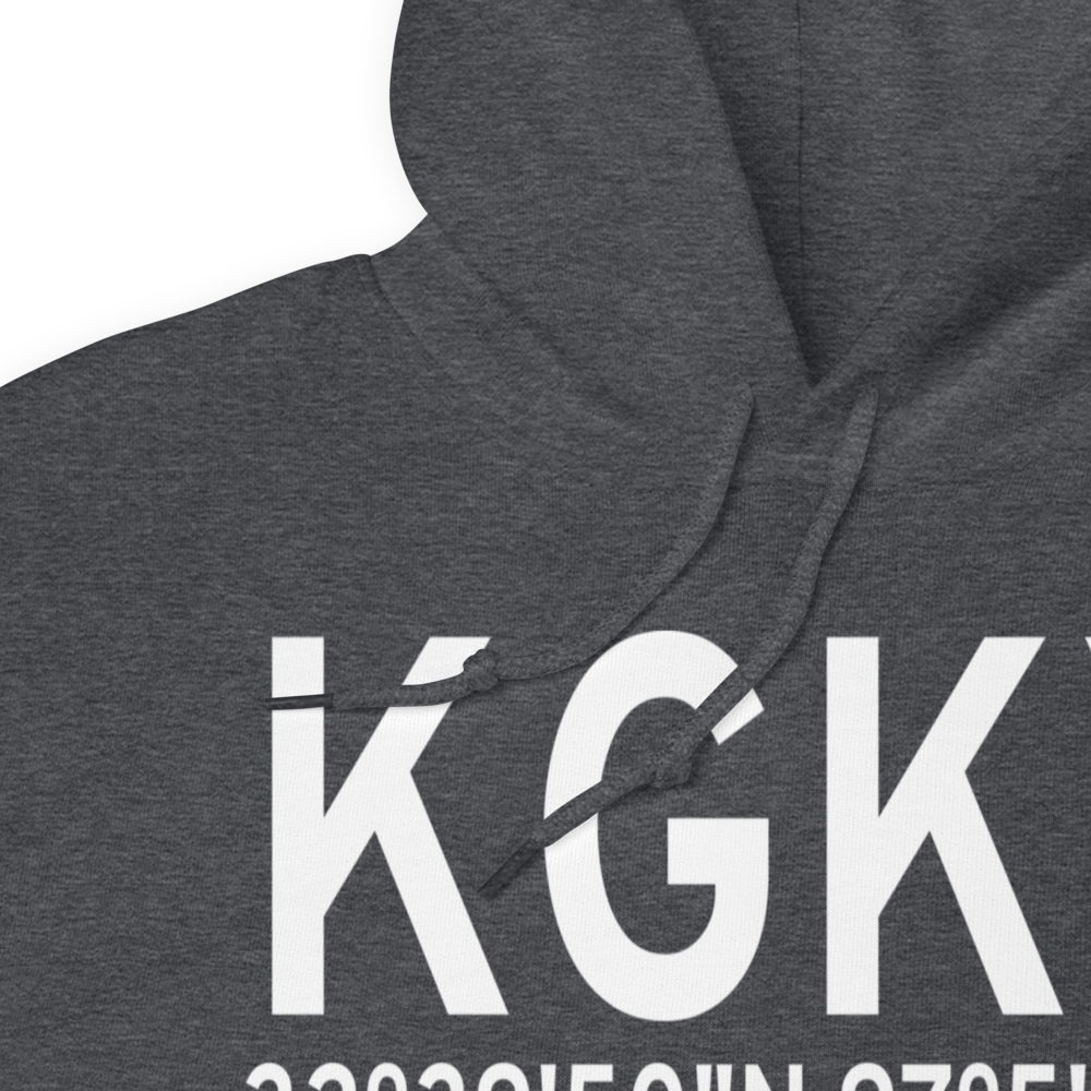 Arlington Municipal Airport (KGKY) ICAO Hoodie Sweatshirt 