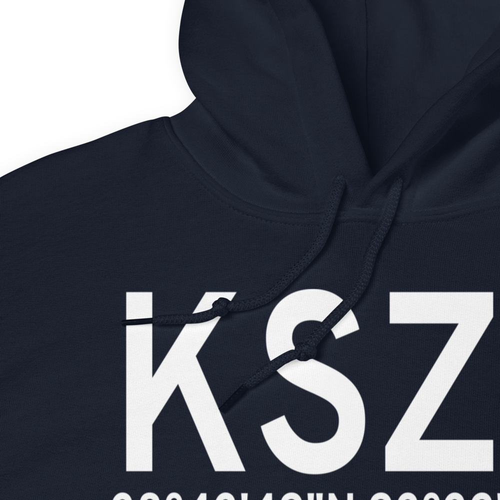 Whiteman Air Force Base (KSZL) ICAO Hoodie Sweatshirt 