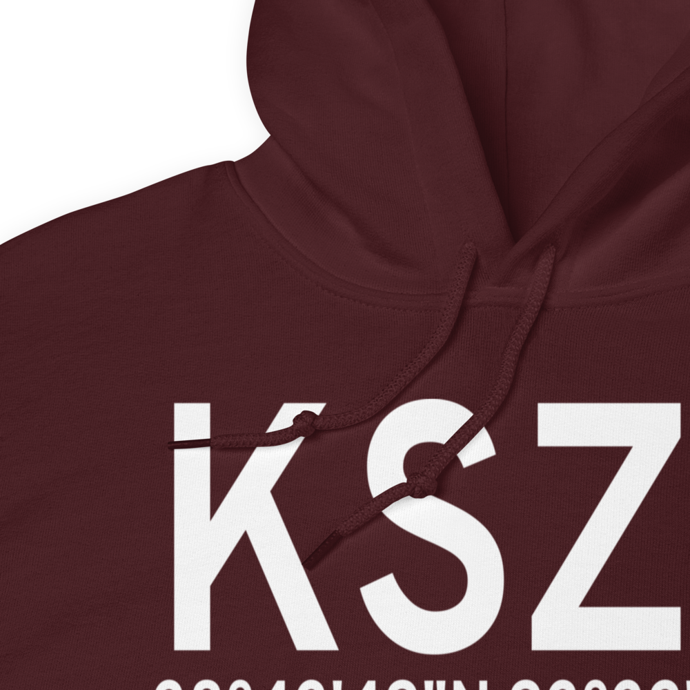 Whiteman Air Force Base (KSZL) ICAO Hoodie Sweatshirt 