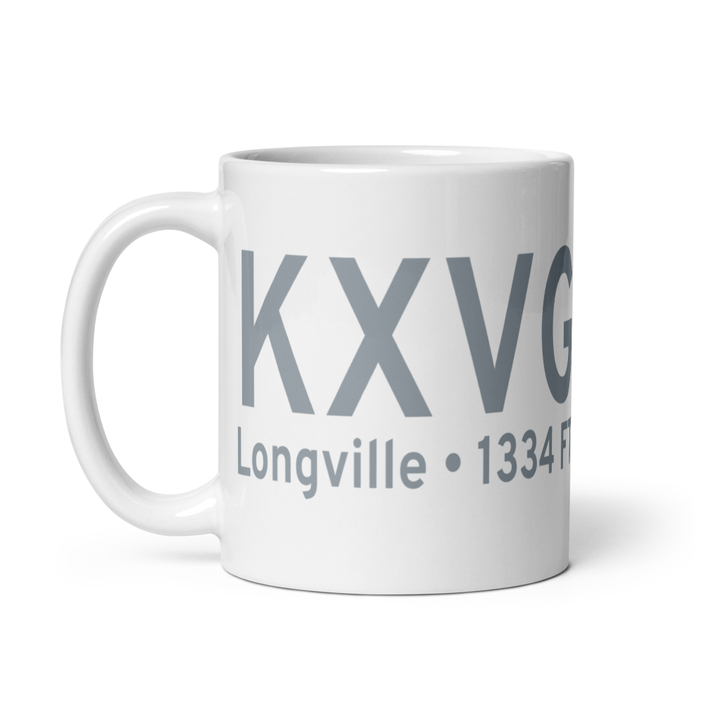 Longville Municipal Airport (KXVG) ICAO Mug 