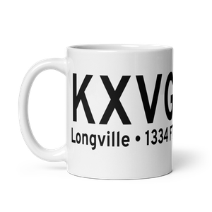 Longville Municipal Airport (KXVG) ICAO Mug