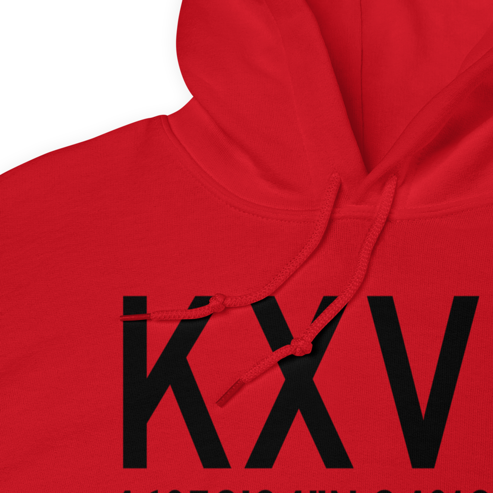 Longville Municipal Airport (KXVG) ICAO Hoodie Sweatshirt 