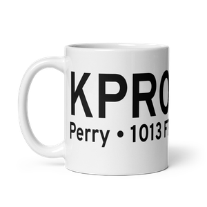Perry Municipal Airport (KPRO) ICAO Mug