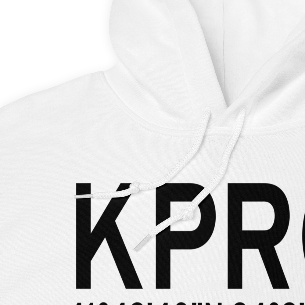 Perry Municipal Airport (KPRO) ICAO Hoodie Sweatshirt 