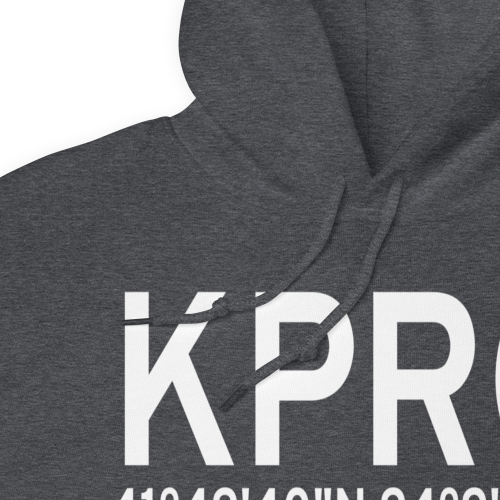 Perry Municipal Airport (KPRO) ICAO Hoodie Sweatshirt 