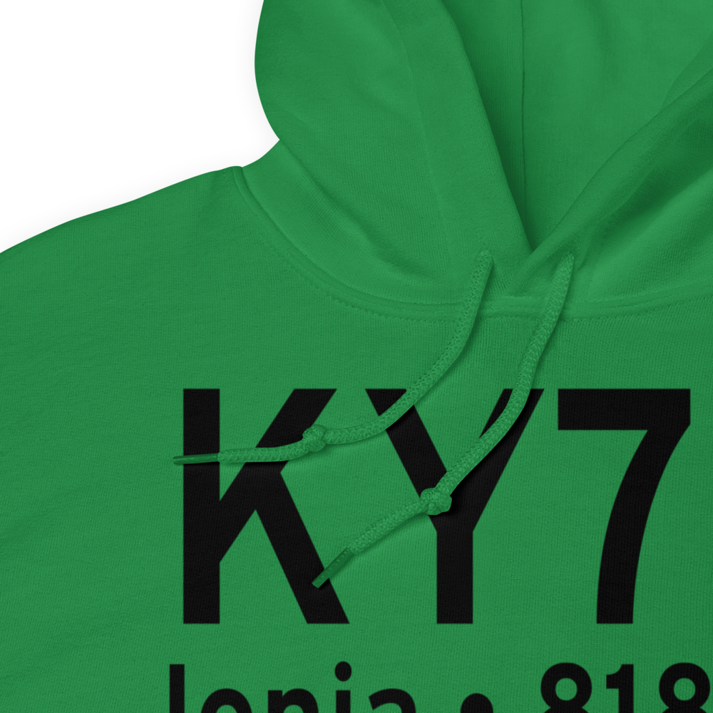 Ionia County Airport (KY70) ICAO Hoodie Sweatshirt 