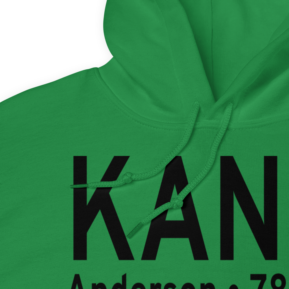 Anderson Regional Airport (KAND) ICAO Hoodie Sweatshirt 