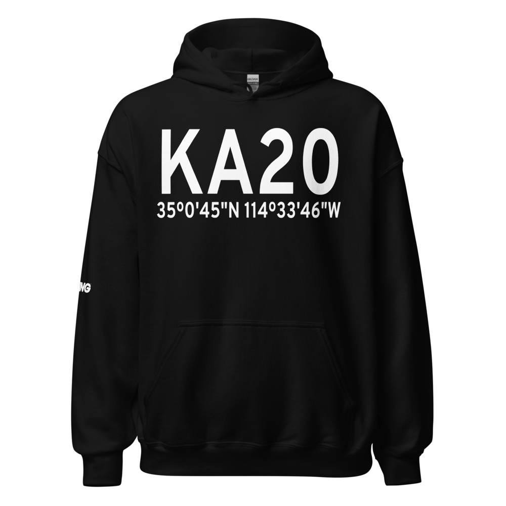 Sun Valley Airport (KA20) ICAO Hoodie Sweatshirt 