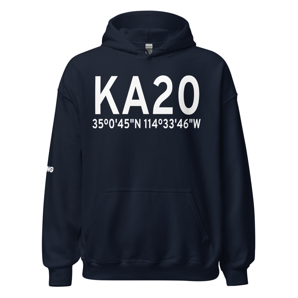 Sun Valley Airport (KA20) ICAO Hoodie Sweatshirt 