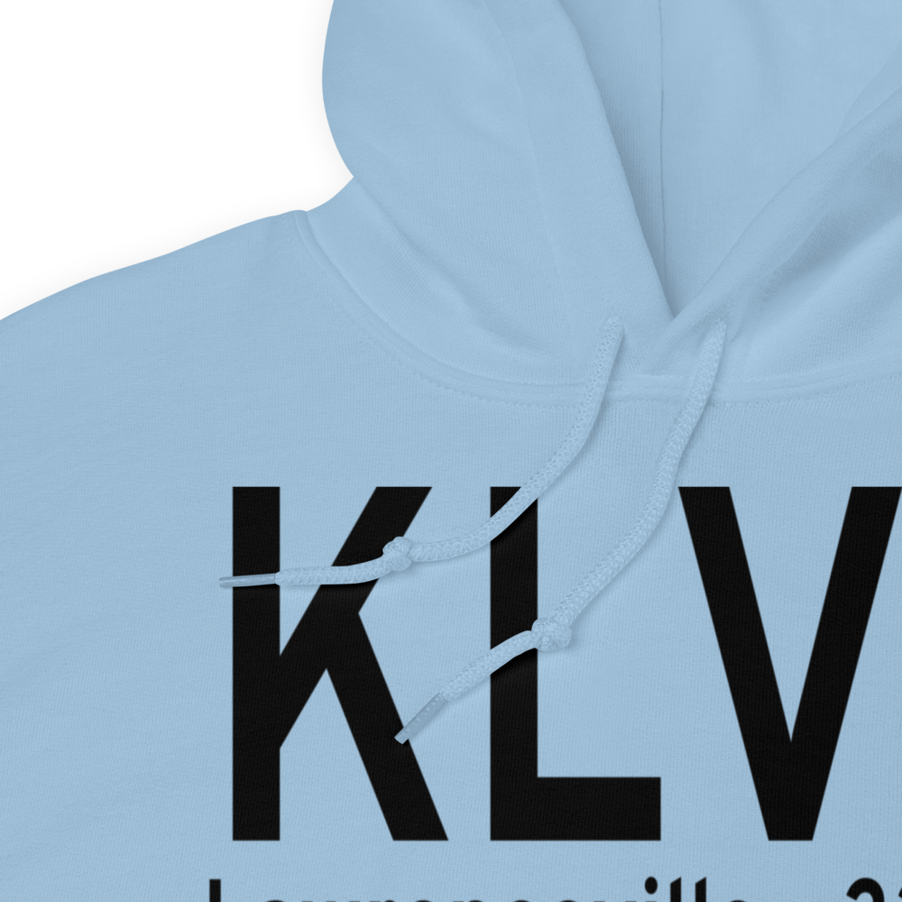 Brunswick Municipal Airport (KLVL) ICAO Hoodie Sweatshirt 