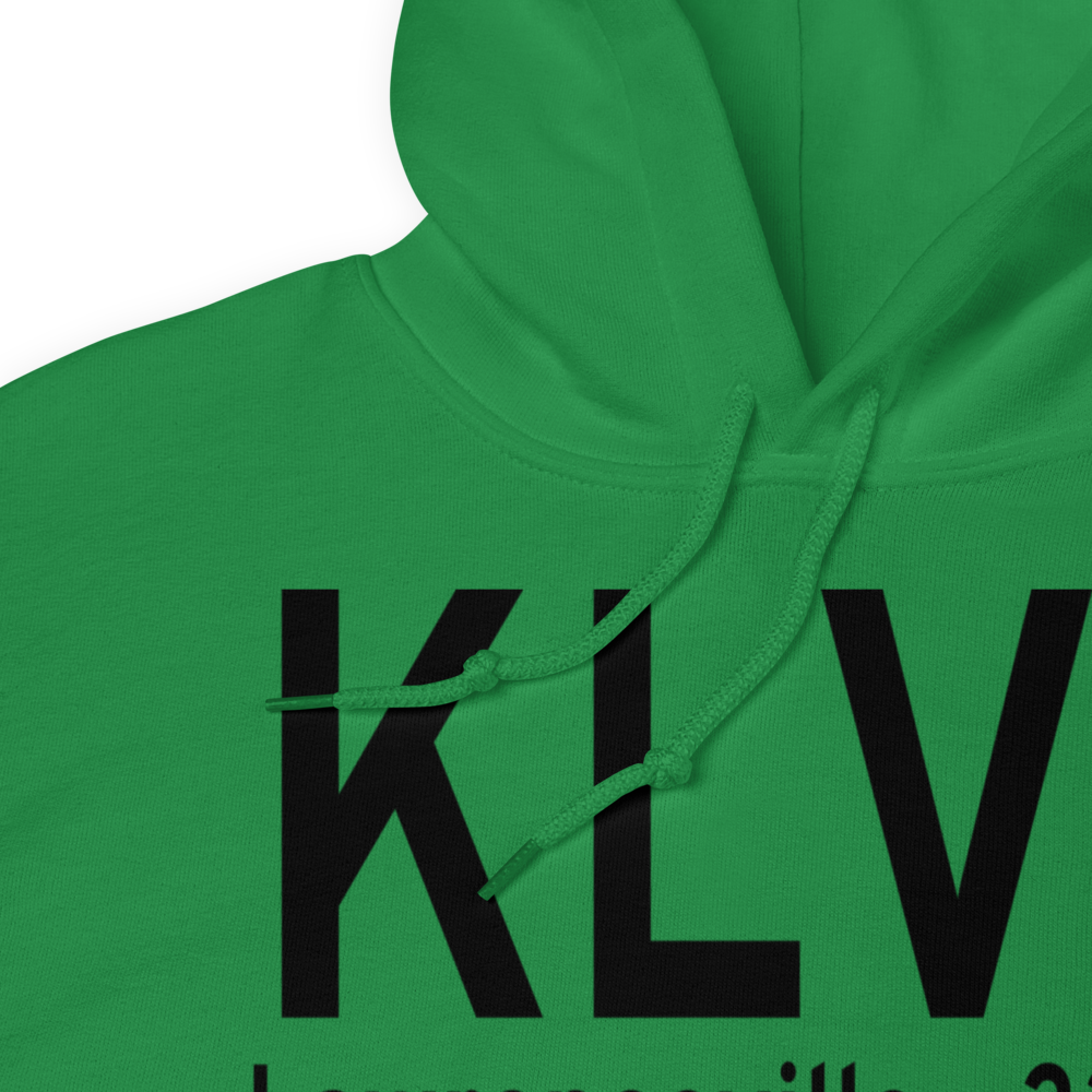 Brunswick Municipal Airport (KLVL) ICAO Hoodie Sweatshirt 