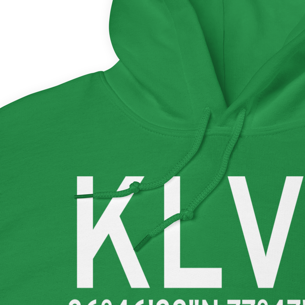 Brunswick Municipal Airport (KLVL) ICAO Hoodie Sweatshirt 