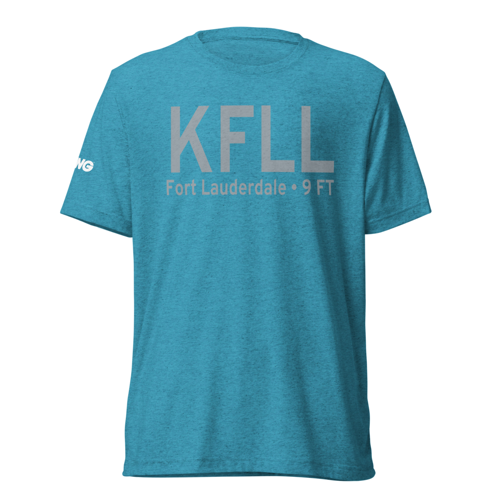 Fort Lauderdale Hollywood International Airport (KFLL) ICAO Tri-blend T-Shirt 