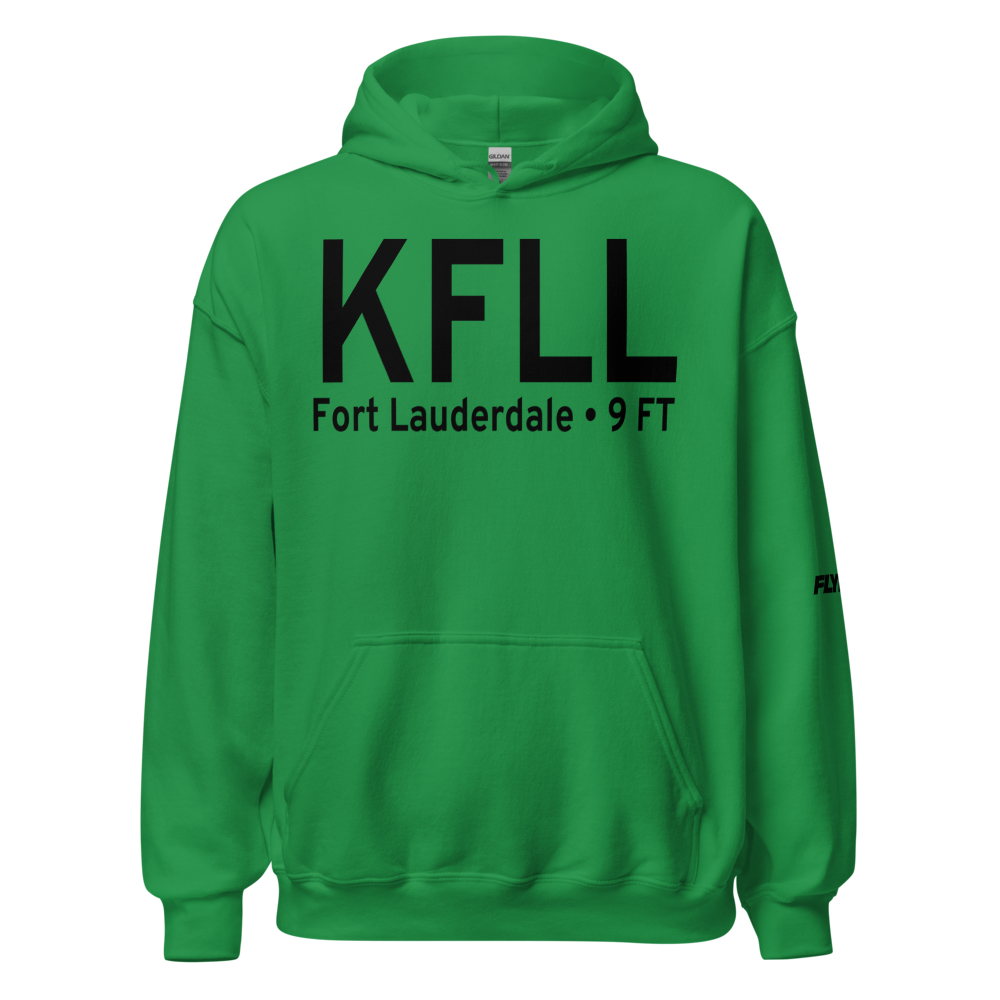 Fort Lauderdale Hollywood International Airport (KFLL) ICAO Hoodie Sweatshirt 