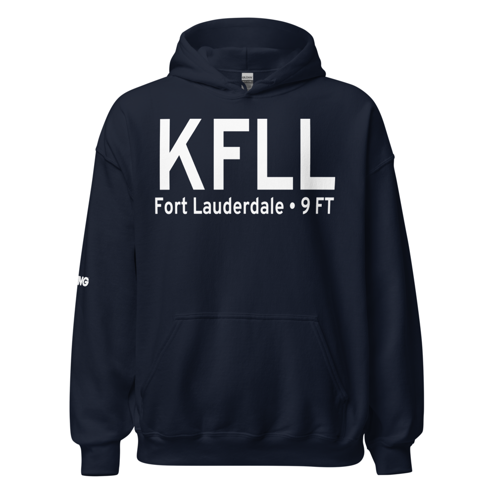 Fort Lauderdale Hollywood International Airport (KFLL) ICAO Hoodie Sweatshirt 