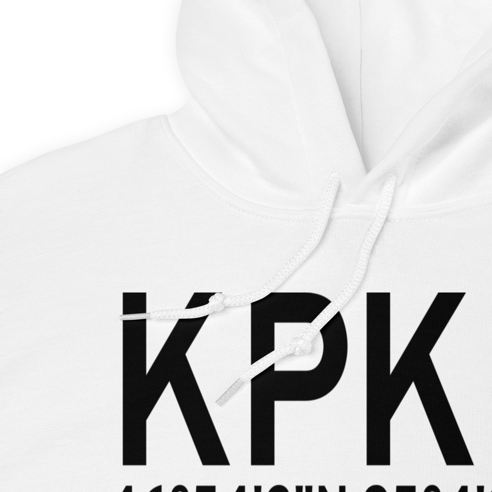 Park Rapids Municipal Konshok Field (KPKD) ICAO Hoodie Sweatshirt 