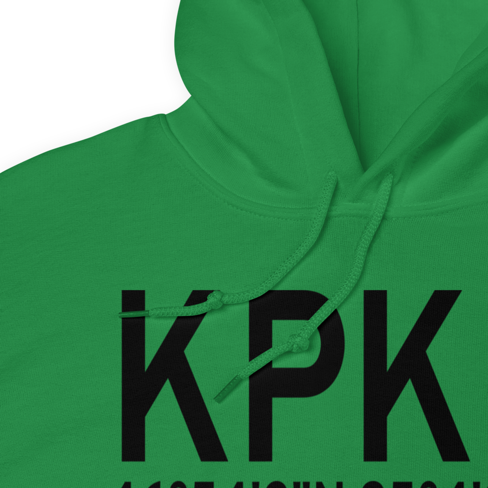 Park Rapids Municipal Konshok Field (KPKD) ICAO Hoodie Sweatshirt 