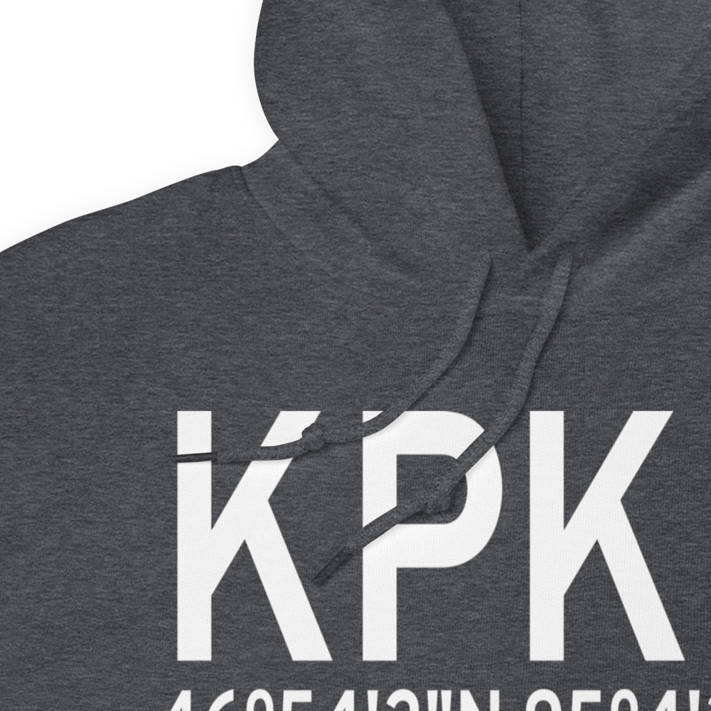 Park Rapids Municipal Konshok Field (KPKD) ICAO Hoodie Sweatshirt 