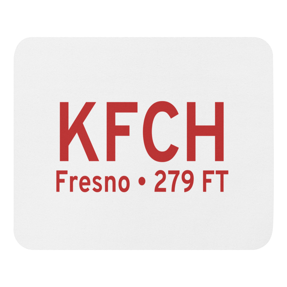 Fresno Chandler Executive Airport (KFCH) ICAO  Mouse Pad 