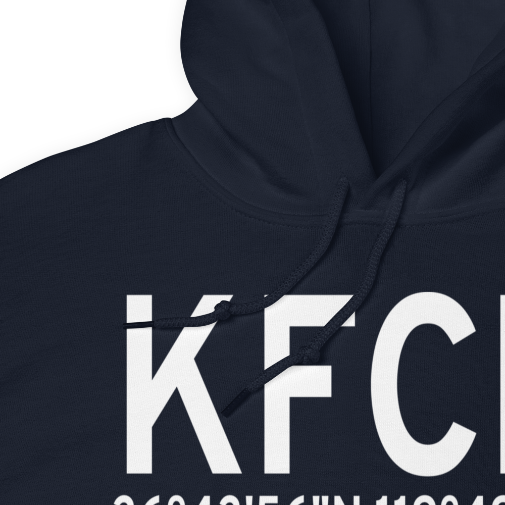 Fresno Chandler Executive Airport (KFCH) ICAO Hoodie Sweatshirt 