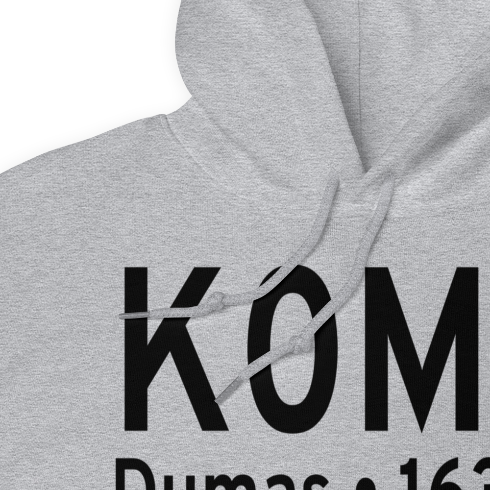 Billy Free Municipal Airport (K0M0) ICAO Hoodie Sweatshirt 