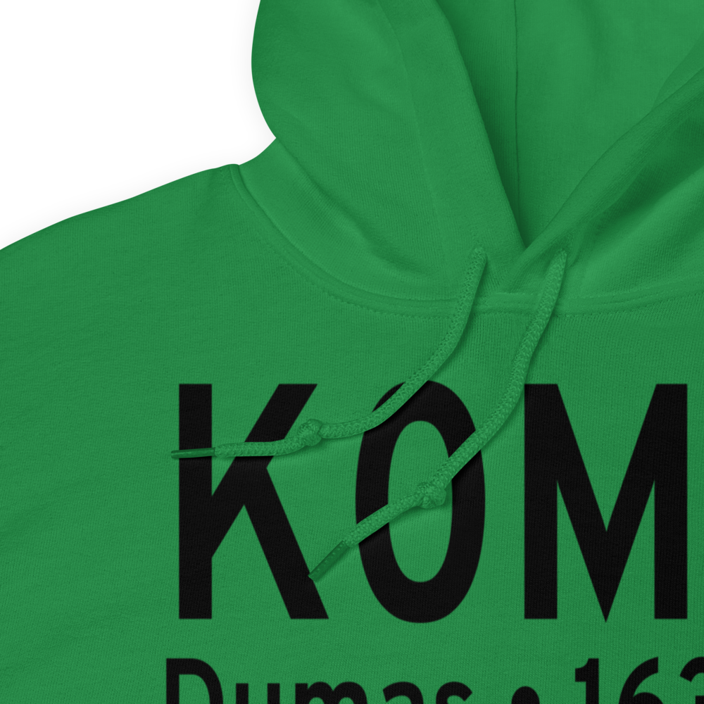 Billy Free Municipal Airport (K0M0) ICAO Hoodie Sweatshirt 