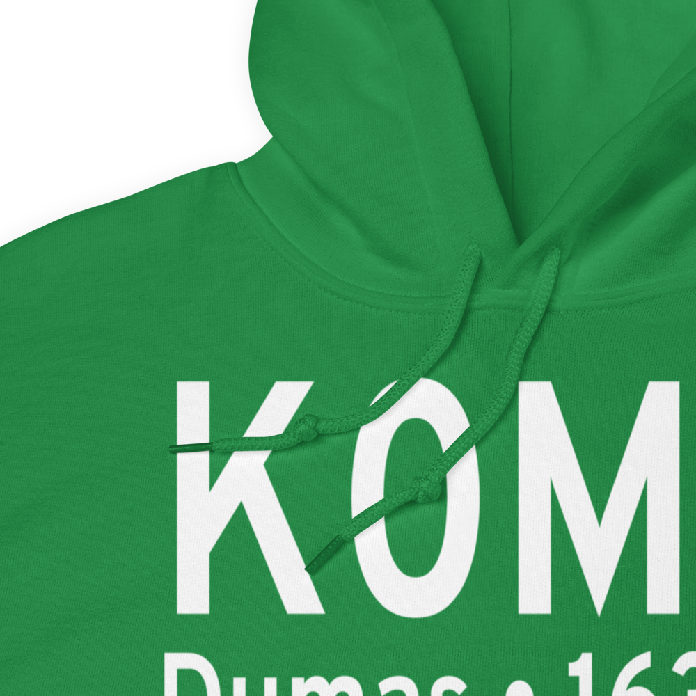 Billy Free Municipal Airport (K0M0) ICAO Hoodie Sweatshirt 