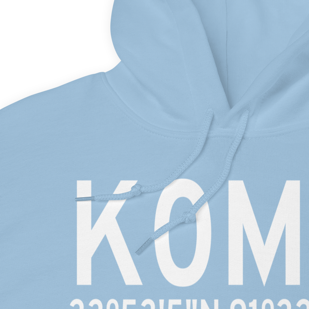 Billy Free Municipal Airport (K0M0) ICAO Hoodie Sweatshirt 