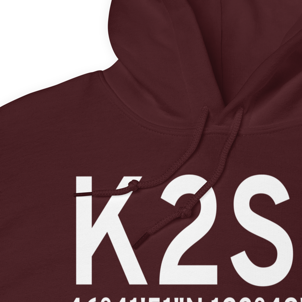 Willapa Harbor Airport (K2S9) ICAO Hoodie Sweatshirt 