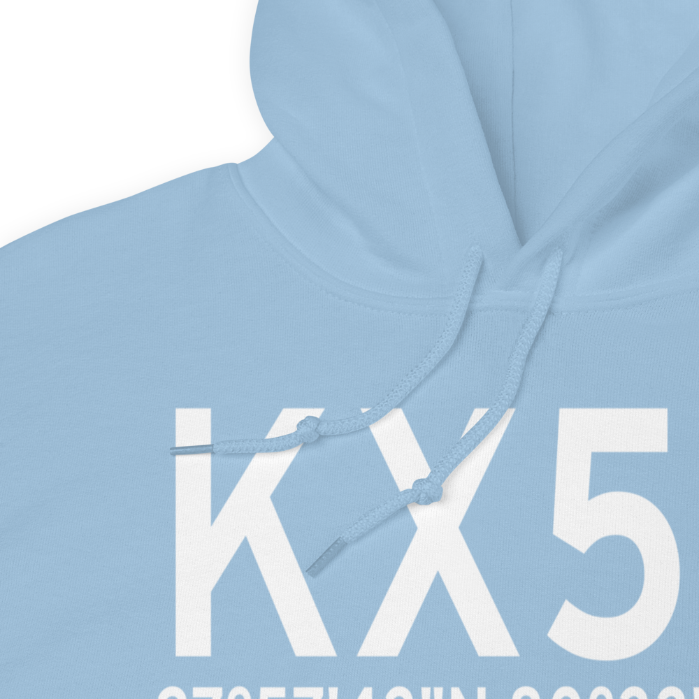 Valkaria Airport (KX59) ICAO Hoodie Sweatshirt 