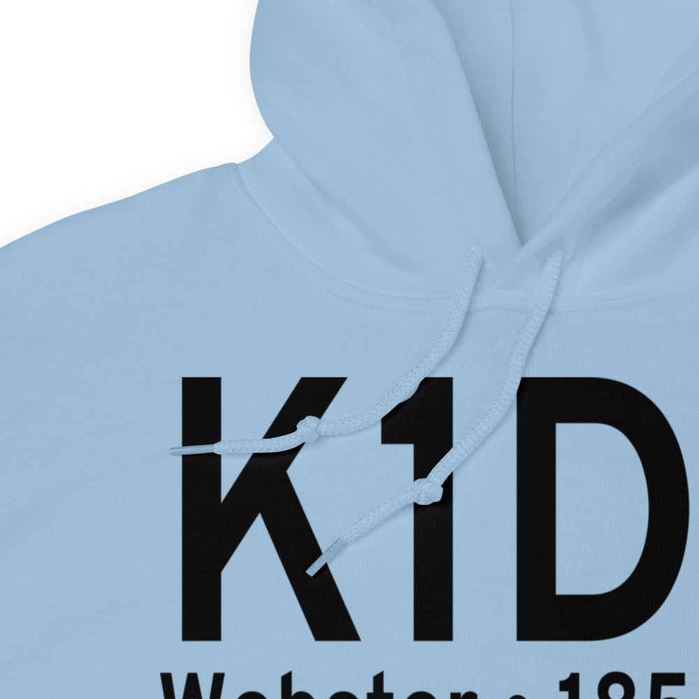 The Sigurd Anderson Airport (K1D7) ICAO Hoodie Sweatshirt 