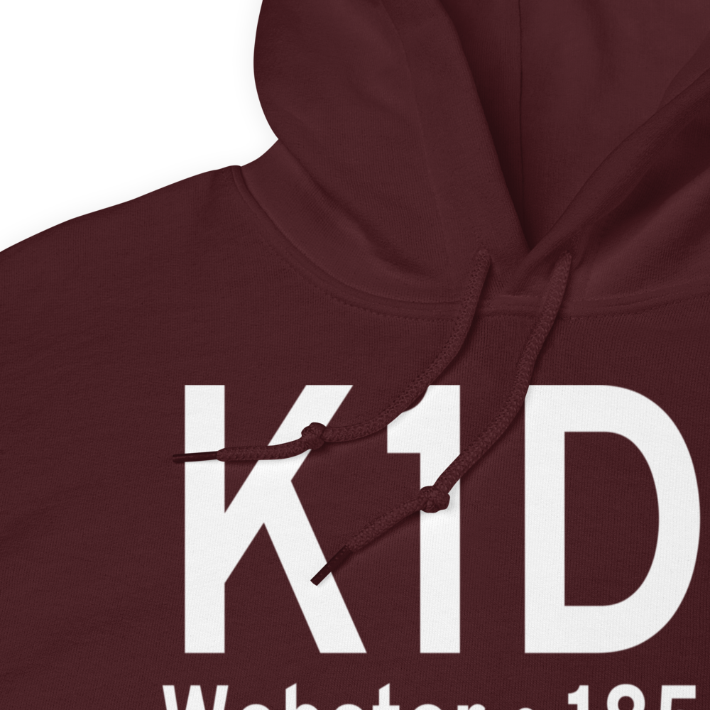 The Sigurd Anderson Airport (K1D7) ICAO Hoodie Sweatshirt 
