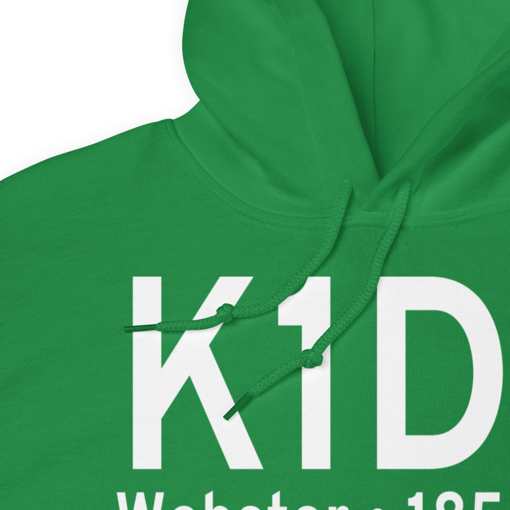 The Sigurd Anderson Airport (K1D7) ICAO Hoodie Sweatshirt 