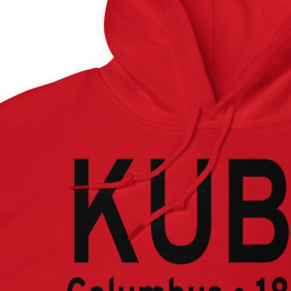 Columbus Lowndes County Airport (KUBS) ICAO Hoodie Sweatshirt 