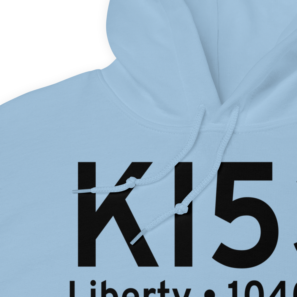 Liberty-Casey County Airport (KI53) ICAO Hoodie Sweatshirt 