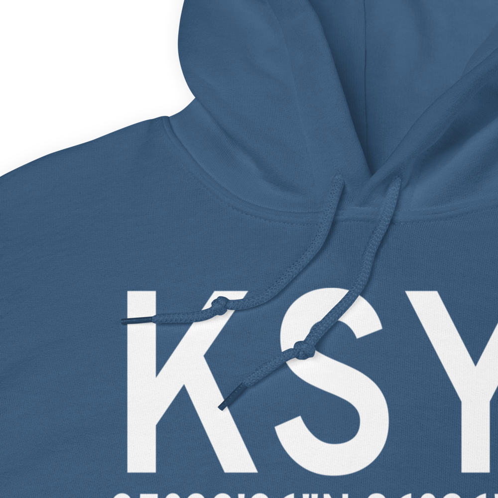 Bomar Field Shelbyville Municipal Airport (KSYI) ICAO Hoodie Sweatshirt 