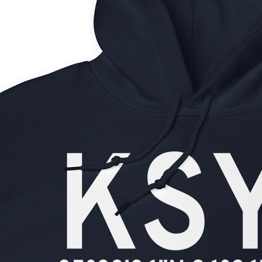 Bomar Field Shelbyville Municipal Airport (KSYI) ICAO Hoodie Sweatshirt 