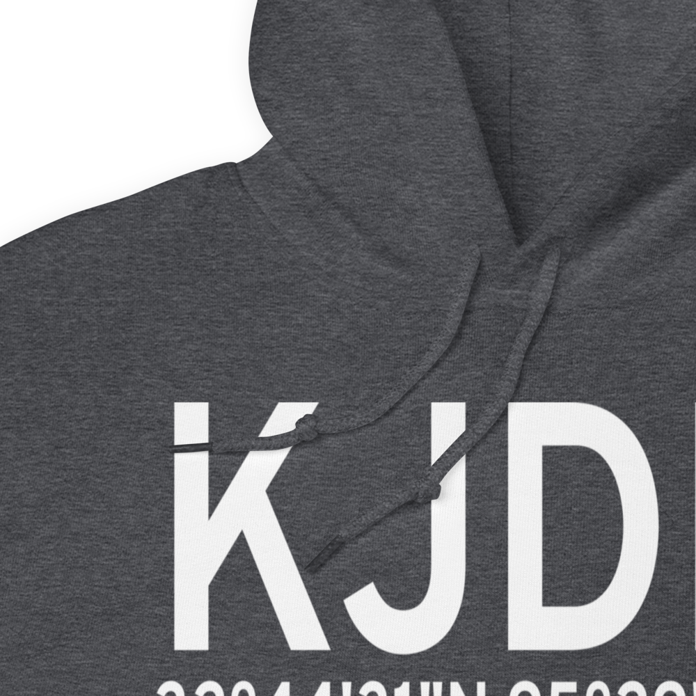 Wood County Airport (KJDD) ICAO Hoodie Sweatshirt 