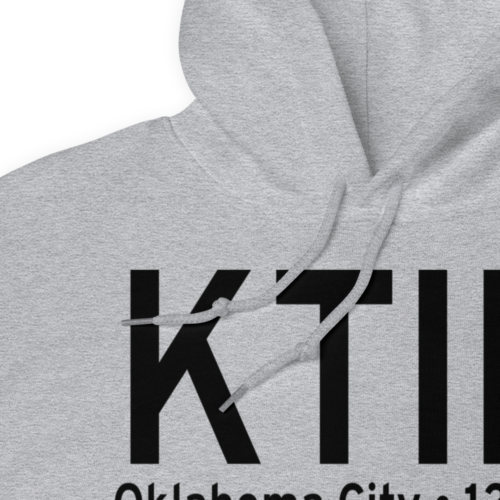 Tinker Air Force Base (KTIK) ICAO Hoodie Sweatshirt 