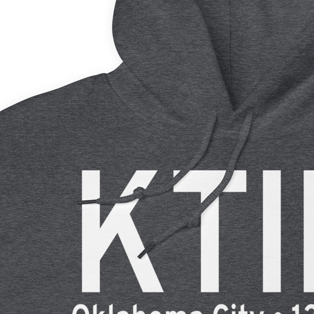 Tinker Air Force Base (KTIK) ICAO Hoodie Sweatshirt 